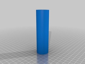 veterans pole flag tube diy customized 3d print model - Mito3D