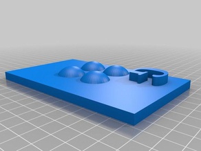 3x5-braille-g 3d printing 3d print model - Mito3D