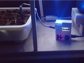a umidade do monitor exterior e jardim arduino caixa o 3d print model - Mito3D