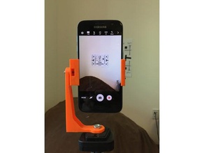 trípode móvil de montaje el teléfono celular titular monte 3d print model - Mito3D