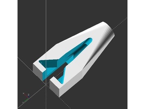 senseo tank-magnet-clip entfernen placement-tool tools clip-Entferner openscad senseo-Kaffeemaschine 3d print model - Mito3D