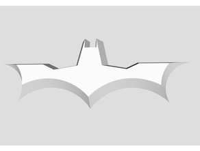 batarang işaretler ve logolar 3d print model - Mito3D