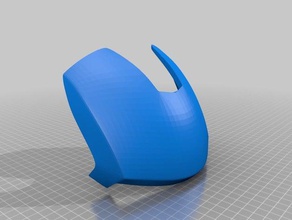 pièces de rechange iron man casque la marque 3 petits imprimeurs L'impression 3d 3d print model - Mito3D