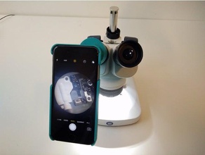 pinp meinem Mikroskop diy - adapter Kamera-adapter iphone 6 6s 3d print model - Mito3D