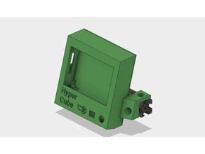 total grafik controlador inteligente tampa do hipercubo Impressora 3d de peças reprap 3d print model - Mito3D