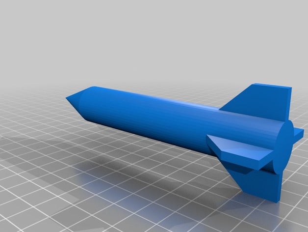 Rakete Fahrzeuge Modell-Raketen Raketentechnik Raum Raumschiff 3D print model - Mito3D