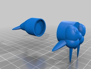 cork walrus 3d printing dank remix 3d print model - Mito3D