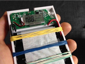 12000 ma h 18650 pil Çift usb şarj elektronik durumda arduino güç fx-608 Bankası raspberry pi 3d print model - Mito3D