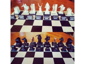 lds missionnaire des pièces d'échecs les échecs mormon 3d print model - Mito3D