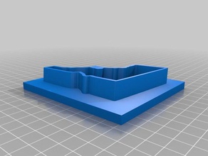 idaho cortador de galletas La impresión en 3d 3d print model - Mito3D