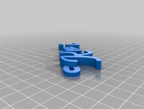 kirri targhetta organizzazione su misura 3d print model - Mito3D