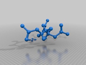 nitrogliserin 3d baskı kimya mo patlayıcı model 3d print model - Mito3D