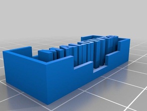 mi proyecto personalizado de la placa identificación generador openscad aprendizaje 3d print model - Mito3D
