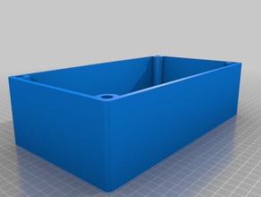 parametrische Gehäuse-generator - Elektronik customizer Gehäuse für die parametric Projekt-box 3d print model - Mito3D