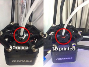 creabile d3 morsetto di testa Stampante 3d parti 3d print model - Mito3D