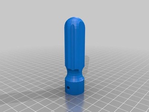 drill bit handles 5mm hand tools customized 3d print model - Mito3D