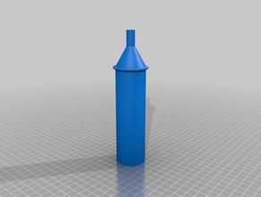 my customized vacuum hose adapter w parts 3d print model - Mito3D