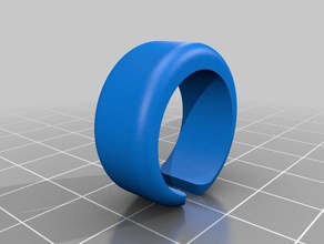 anillo la joyería diseño a moda 3d print model - Mito3D