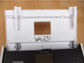 la hoja de papel guía brother ads-1800w equipo 3d print model - Mito3D
