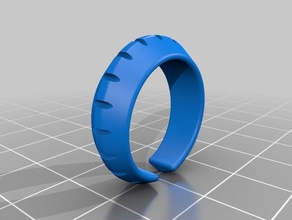 anello gioielli il design idea alla moda 3d print model - Mito3D