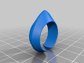 anillo la joyería diseño idea a moda 3d print model - Mito3D