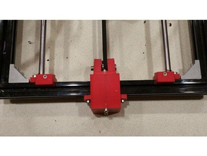 hictop i3 linear rail clamp 3d-Drucker Teile prusa y y-Achse 3d print model - Mito3D