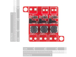 picobuck led-Treiber-Modell - Elektronik led led-Treiber pcb sparkfun 3d print model - Mito3D