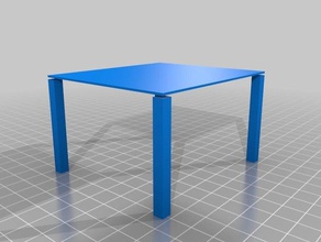 Tabelle 3d-drucken Möbel Modell-Möbel 3d print model - Mito3D