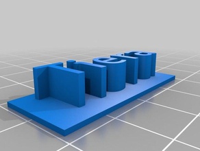 mi proyecto personalizado de la placa identificación generador openscad aprendizaje 3d print model - Mito3D