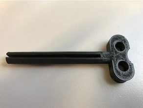 tube de clé long des outils à main 3d print model - Mito3D