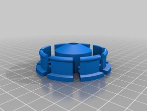 meine angepasste parametrische filament spool-hub 608zz Lager 3d Drucker Zubehör kundengebundene 3d print model - Mito3D