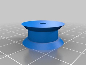nayed simple engranaje de la polea robótica personalizado 3d print model - Mito3D