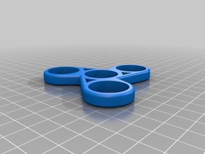 edc giratório v2 hobby fidget mão brinquedo spinner 3d print model - Mito3D