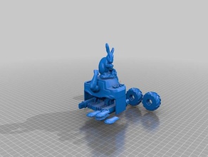 remix car rabbit 3d printing 3d print model - Mito3D