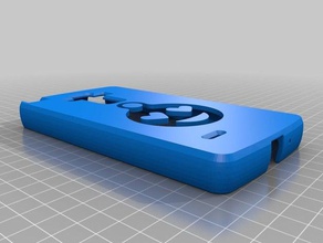 cortar o caso do telefone A impressão 3d 3d print model - Mito3D