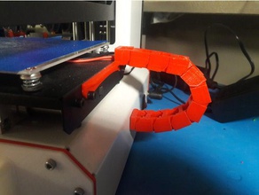 mpsm teknoloji ile kablo zincir yatağı 3d yazıcı aksesuarları 3d print model - Mito3D