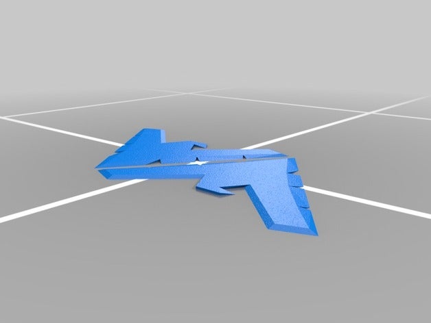nightwing batarang oggetti di scena batman 3D print model - Mito3D