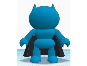 personnage de bande dessinée - batguy complet jouets & accessoires jeux batman dessin animé figure jeu miniature 3d print model - Mito3D