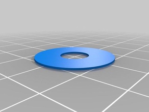 608 bearing washer replacement parts customized 3d print model - Mito3D