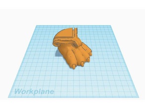 robo r1 claw feet 3d printer parts 3d print model - Mito3D