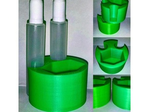 wismec rx200 cup holder mod vape vapers vapes stand vaporizer 3d print model - Mito3D