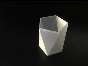 small vase sculptures spiral 3d print model - Mito3D