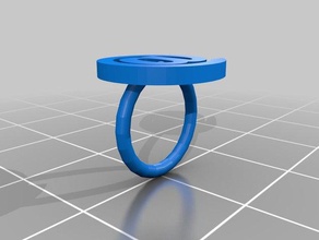 anello anelli ragazza uomo 3d print model - Mito3D