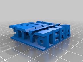 terabyte-stereo - Skulpturen kundengebundene 3d print model - Mito3D