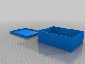 özelleştirilmiş parametrik benim kutu yuvarlak kaplar 3d print model - Mito3D