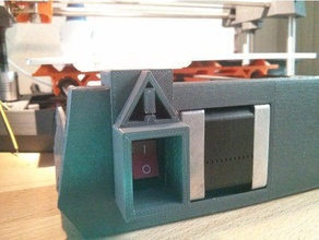 discoeasy power-Schalter Schutz 3d Drucker Zubehör 3d print model - Mito3D