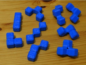 pseudo tricubes i puzzle 3d print model - Mito3D