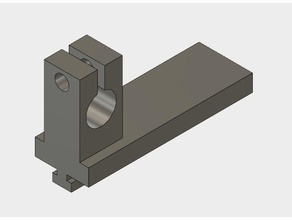 rod support 8mm makerbeamxl parts makerbeam 3d print model - Mito3D