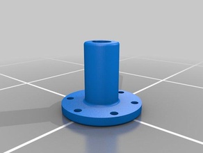wheel hub 2017 robotics 3d print model - Mito3D