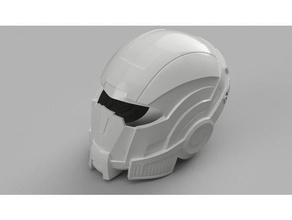 mass effect n7 Verschnaufpause Helm Requisiten 3d print model - Mito3D